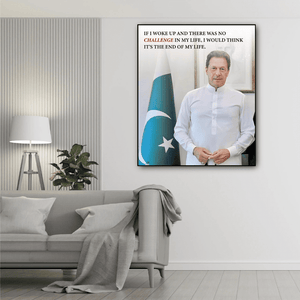 IMRAN KHAN WALL FRAME