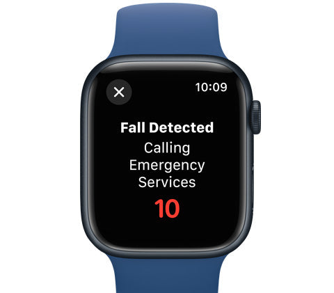 Series 9 Smart Watch With Apple Logo